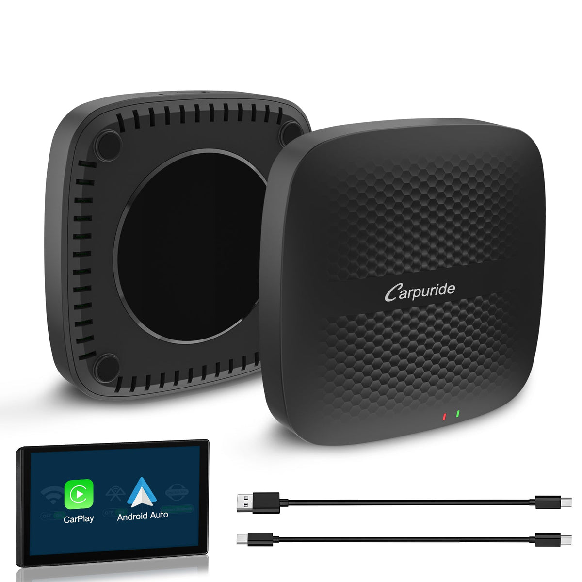 CARPURIDE H02  2-in-1 Magic Box adapter  - Wireless CarPlay or Android Auto Adapter