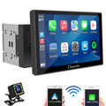 YT09S double din car stereo with backup camera support apple carplay and andoid auto