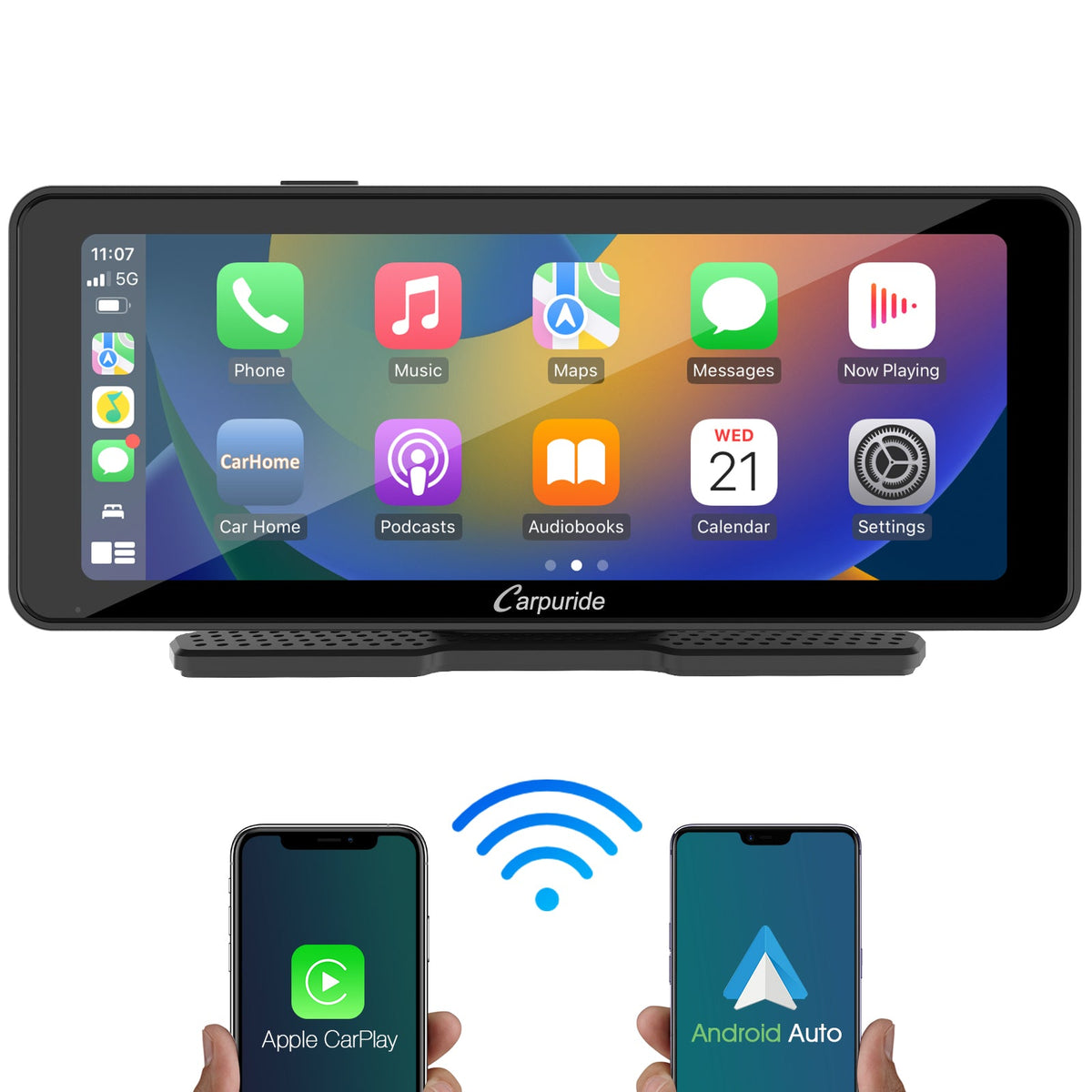 W609 audio system car audio support carplay & android auto