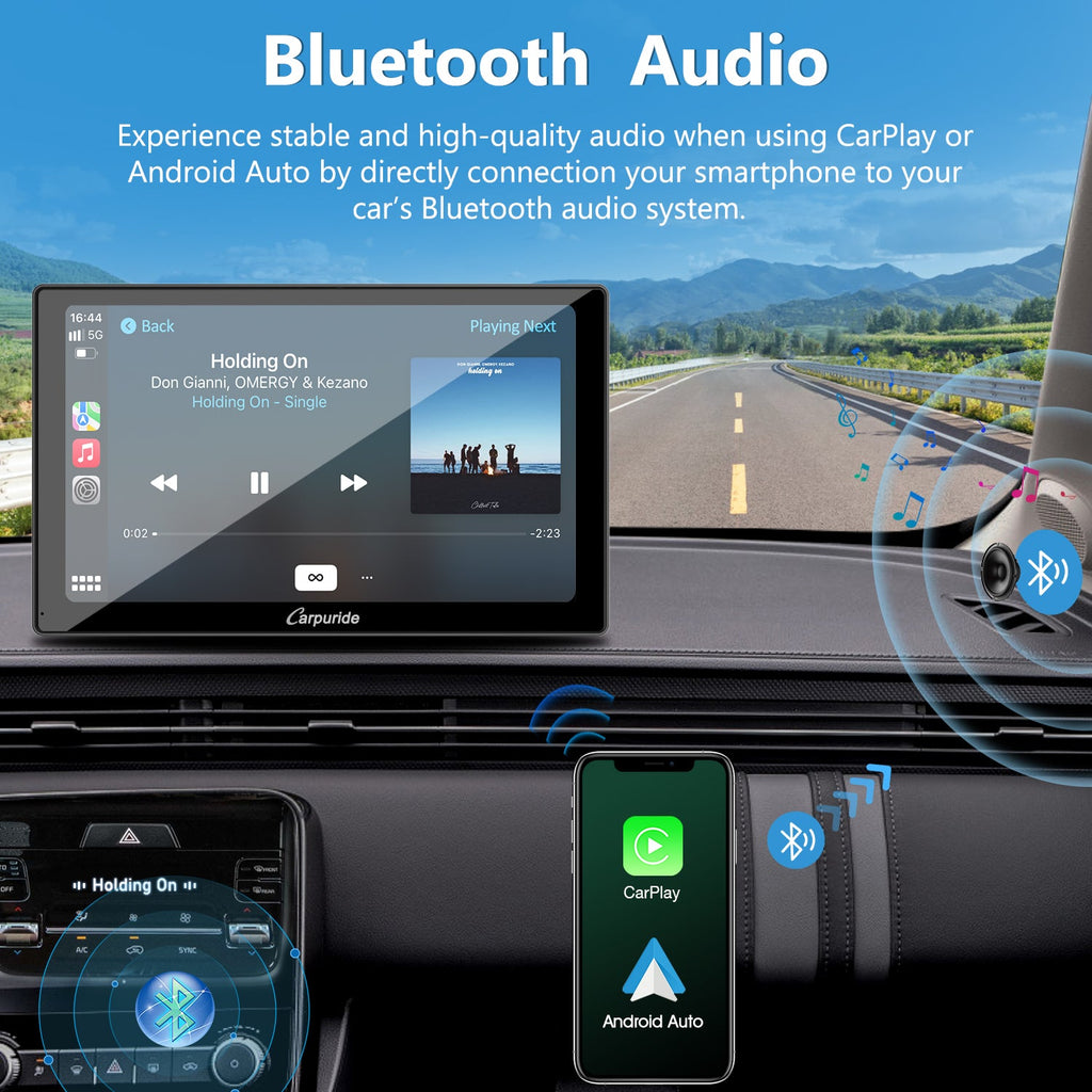bluetooth for car radio let you enjoy stable and high-quality audio 