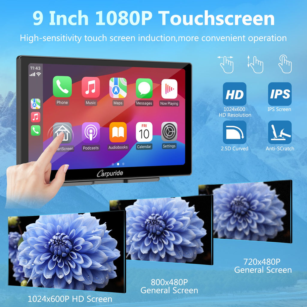 car stereos touch screen with 9.3 inch 1080p touchscreen allow more convenient operation