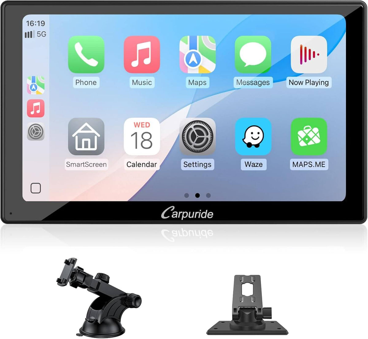 CARPURIDE V9 Portable Smart Multimedia Dashboard Console