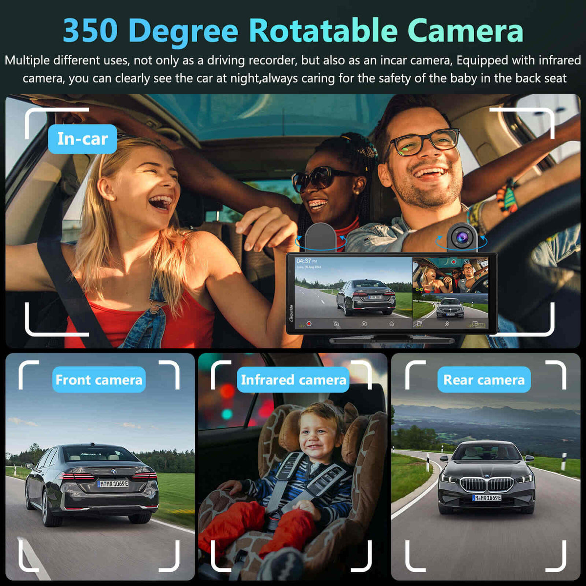 Carpuride W903S Best Car Audio Touch Screen With DVR
