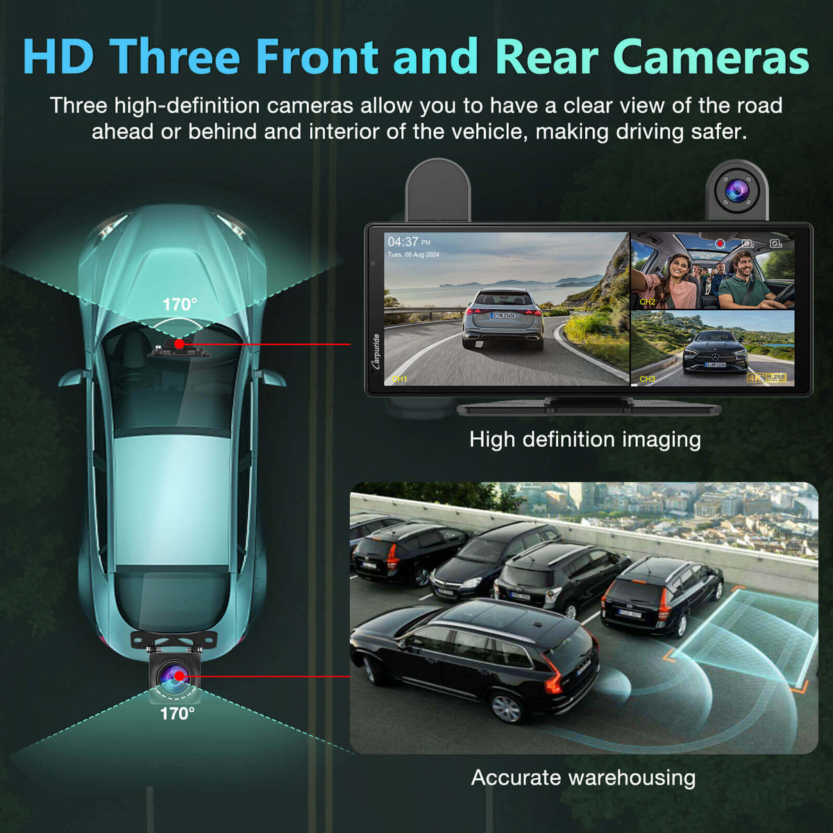 Carpuride W903S Best Car Audio Touch Screen With DVR