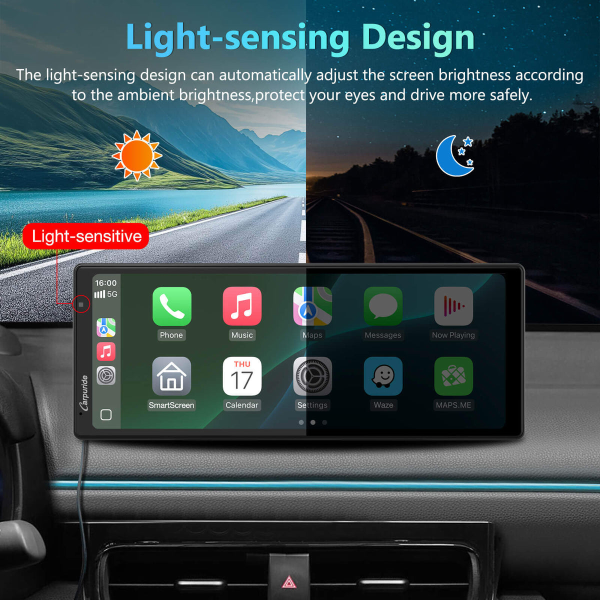 Carpuride W903S Best Car Audio Touch Screen With DVR