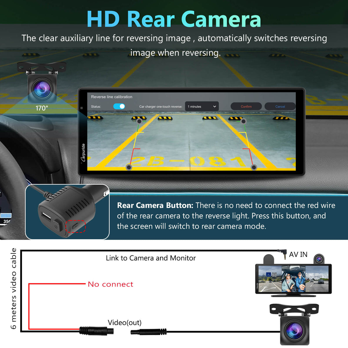 Carpuride W903S Best Car Audio Touch Screen With DVR