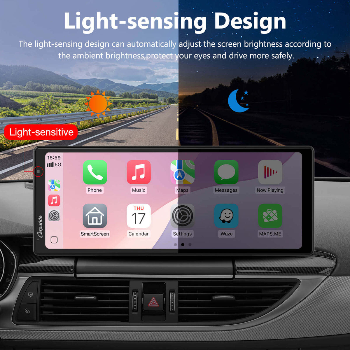 Carpuride W904 Best Car Audio Touch Screen With DVR