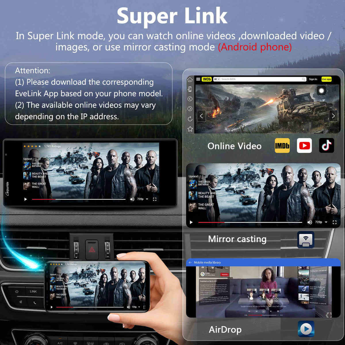 Carpuride W904 Best Car Audio Touch Screen With DVR