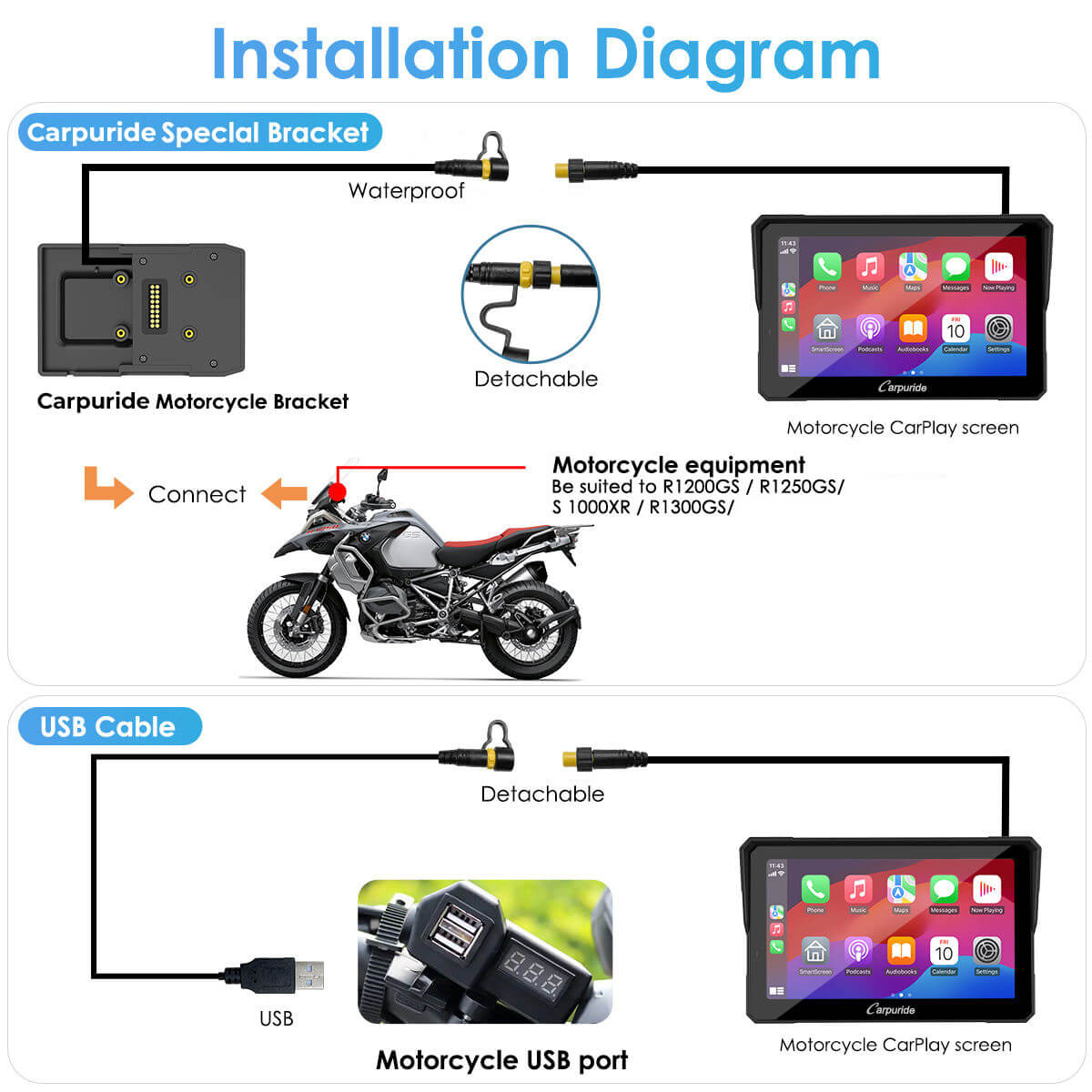Carpuride-W702B-installation-diagram