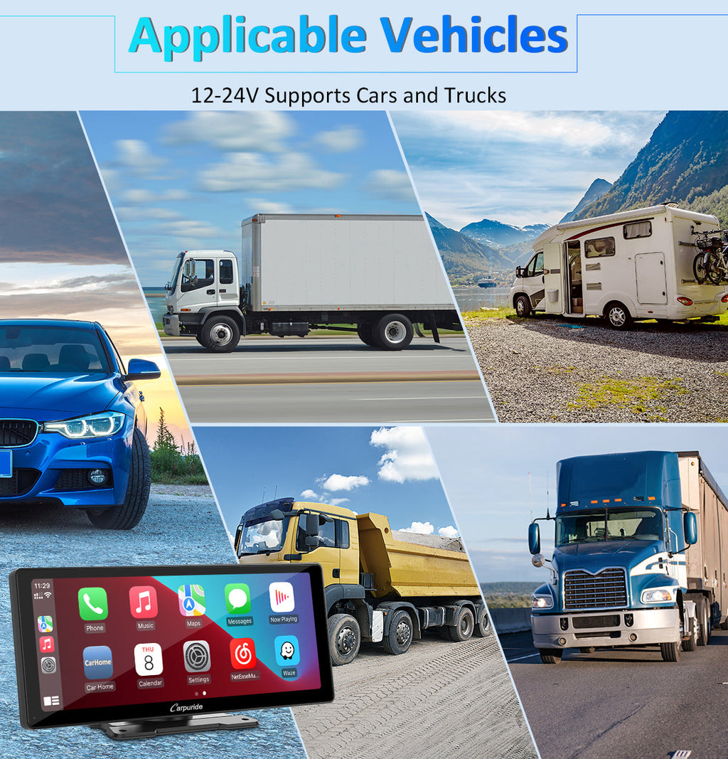 in car entertainment systems can be applied to all different vehicles
